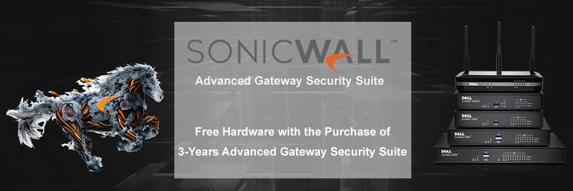 Free Appliance Upgrade with 3 Years of Advanced Gateway Security Suite(AGSS) Purchase!